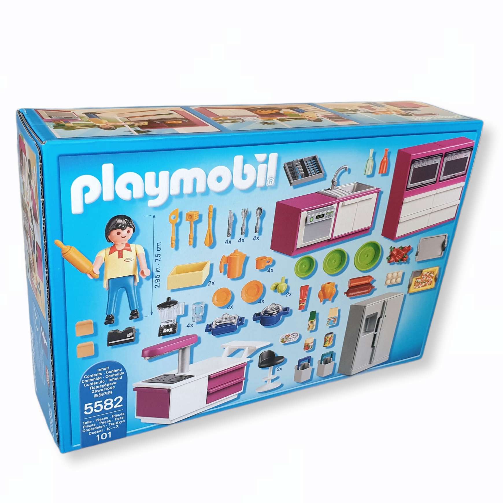 NEU Playmobil 5582 Designerküche mit viel Zubehör passend zur Luxusvilla 