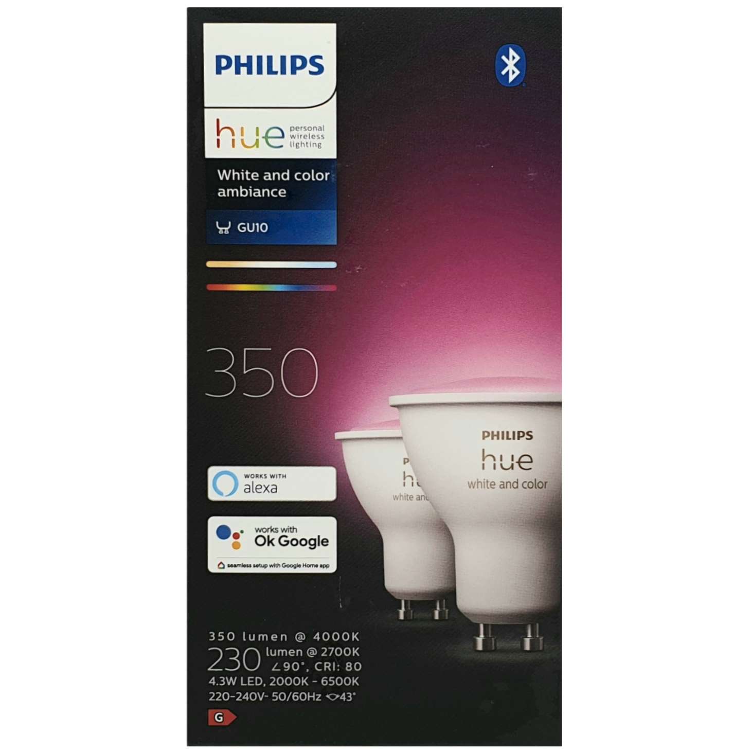Philips Hue White & Color Ambiance – GU10 LED Lampe - iTEMZ4U