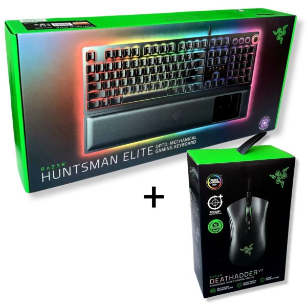 set-huntsman-elite-gaming-tastatur-deathadder-v2-kabelgebundene-gaming-maus