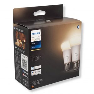 Philips Hue White - E27 LED Leuchtmittel 1100 lm - Doppelpack
